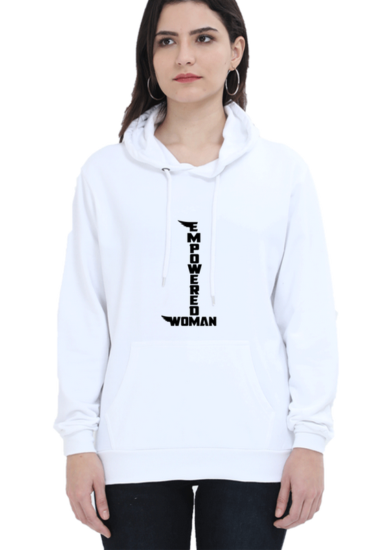 " Empowered Woman "  Hooded Sweatshirt