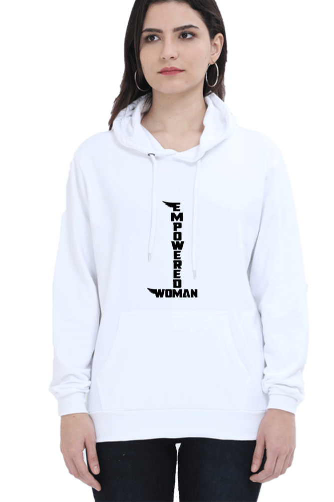 " Empowered Woman "  Hooded Sweatshirt