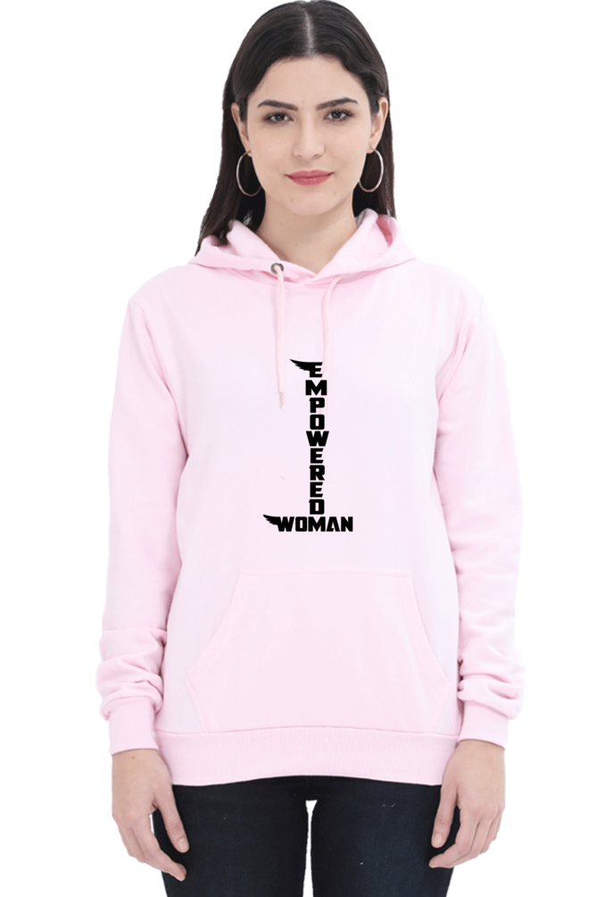 " Empowered Woman "  Hooded Sweatshirt