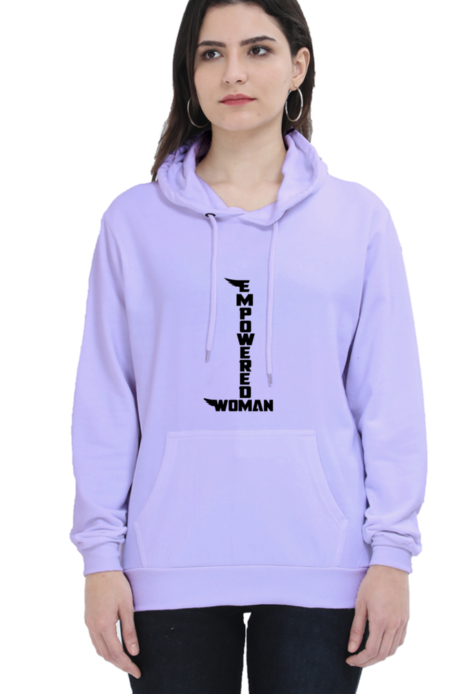 " Empowered Woman "  Hooded Sweatshirt