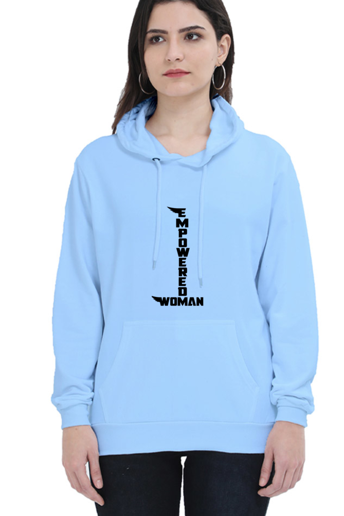 " Empowered Woman "  Hooded Sweatshirt